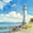Lighthouse 02, variant on Manfei Vintage Nautical Lighthouse Twin Sheet Sets for Kids Boys and Girls, Coastal Marine Print Bedding 3pcs, 1 Flat Sheet, 1 Fitted Sheet and 1 Pillowcase