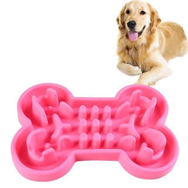 Pet Slow Feeder Protective Protective Creative Pet Food Bowl Pet Feeding Bowl
