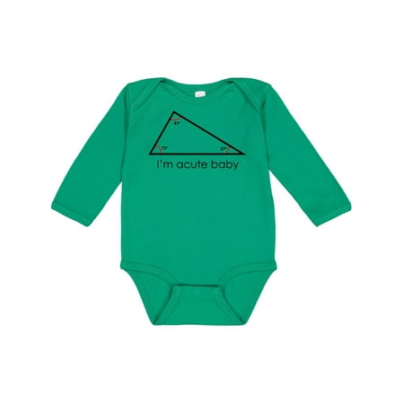 

Inktastic Acute (triangle) Baby Gift Baby Boy or Baby Girl Long Sleeve Bodysuit