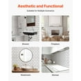 thumbnail image 6 of Peel and Stick Backsplash 10 Sheets 12x12x0.78 Inch Self Adhesive Wall Tiles Kitchen Bathroom Subway Tile 3D Backsplash, 6 of 6