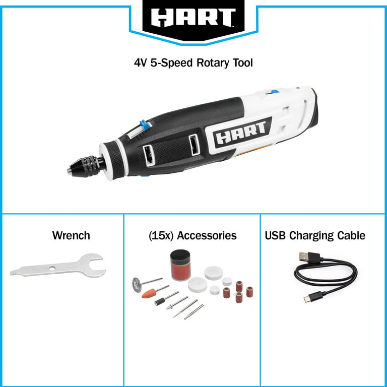 5-Speed Mini Cordless Rotary Tool USB Charging Rotary Tool Kit