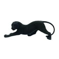 thumbnail image 2 of Kokiya Leopard Statue Artwork Gift Desktop Decoration for Living Room Shelf Cabinet Black, 2 of 9