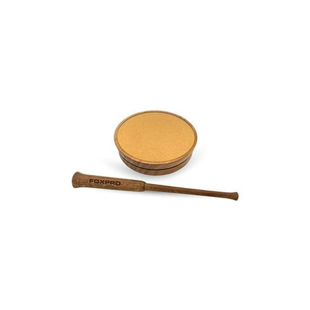 FOXPRO Honey Pot Ceramic Friction Turkey Call Honey Locust Wood Ceramic Surface Ipe Wood Striker Made in USA (CSHPCERAMIC)