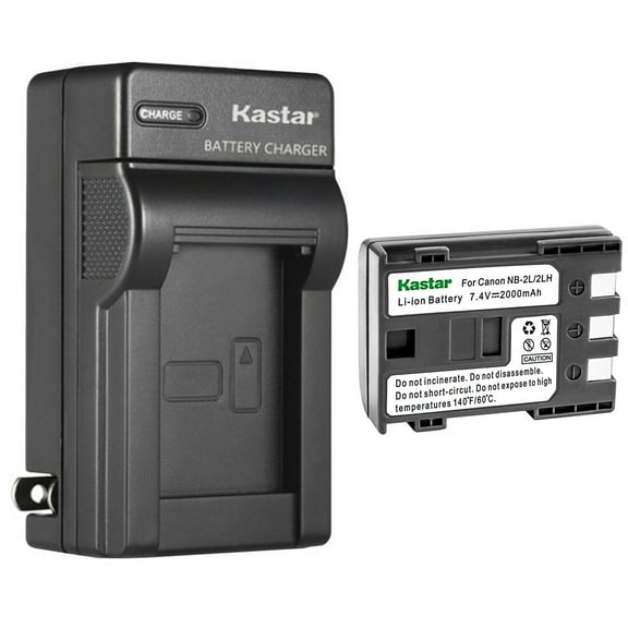 Kastar 1-Pack Battery and AC Wall Charger Replacement for Canon VIXIA HF R11 HFR11, VIXIA HG10, VIXIA HV20, VIXIA HV30, VIXIA HV40, ZR100, ZR200, ZR300, ZR400, ZR500, ZR600, ZR700, ZR800, ZR830