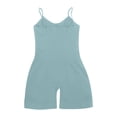 thumbnail image 4 of Combinaison Grande Taille pour Femmes Confortable Extensible Décontractée avec Col en V Manches Longues Ample Tenues pour Tous les Jours, 4 of 4