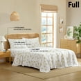 thumbnail image 3 of THD Blue & Yellow Floral Bed Sheets - 4 Piece Bed Sheet Set - Wrinkle Resistant & Ultra Soft - Fits Mattresses up to 15 Inches Deep, 3 of 6