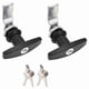 thumbnail image 1 of T-Handle Door Lock Truck Cap Locking with 2 Keys for Most of Truck Cap Toppers Tops, 1 of 5