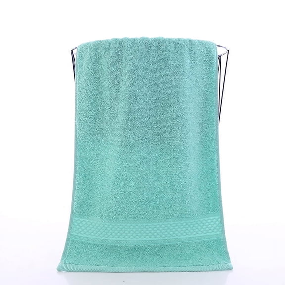 Zhuge Towels 6Piece 13.78x29.53inch Premium Quick-Dry Cotton Towels for Your Bathroom ,viridis