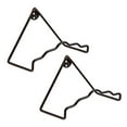thumbnail image 2 of Achla Designs B-37-2 Support, Support de Plaque Murale, Grand-2 Pack, Bronze Romain, 2 of 3
