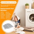 thumbnail image 5 of Filtre de Remplacement pour Sèche-Cheveux W10120998 - Compatible avec Sèche-Cheveux Whirlpool, Kenmore, Roder & Sears, 5 of 5