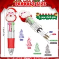 thumbnail image 2 of Bolígrafos navideños multicolores 4 en 1 Kosiz, 24 unidades, 2 of 7