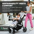 thumbnail image 4 of Baby Jogger City Mini Air Lightweight Stroller, Frosted Ivory, 4 of 7
