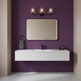 thumbnail image 3 of 85583BK Lark Leta - 36W 3 LED Medium Bath Vanity-9 Inch Tall and 22.75 Inch Wide-Black Finish, 3 of 9