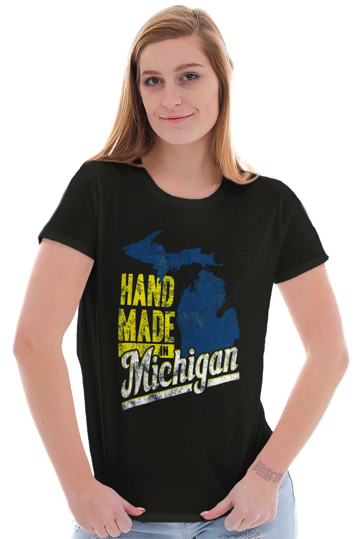 Iron Mountain Michigan MI Mich T-Shirt MAP