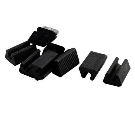 Foot Caps For Outdoor Chairs Unique Bargains Furniture Plastic Chair Tubing Foot Floor Glides Caps Black 8mm Fit Dia 10pcs ()