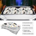 thumbnail image 5 of Bingfone Funny Puppy Car Windshield Sun Shade Protector Keep Your Vehicle Cool Sun Shield Visor Cover Foldable for Car Truck SUV-Small, 5 of 8