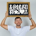 thumbnail image 4 of 2 Sets Business Letter Stickers Diy Letter Stickers Adhesive Mailbox Bulletin Letter Decal, 4 of 9