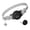 CPP Gray Collar+Black Tracker, variant on Cat Tracker GPS Collar for Cats (Only iOS) Electronic Pet Locator Waterproof Compatible with Apple Find My No Monthly Fee Advanced Tracking Solution Smart Collar for Pet Safety Ideal Small Large Cats