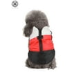 thumbnail image 6 of Luxtrada Dog Jackets for Winter Windproof Waterproof Cozy Dog Coat for Cold Weather Warm Apparel Clothes Puppy Dog Vest for Small Medium Dogs (Purple+Rose Red,S), 6 of 8