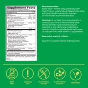 Nature's Way Alive! Calcium Max Absorption Tablets, Vitamin D3, Vitamin K2, Magnesium, 60 Count