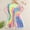 Navy, variant on MKLEKYY Swimsuit Cover Up Cuhk Children's Swimsuit Women's Beach Holiday Swimsuit Smock
