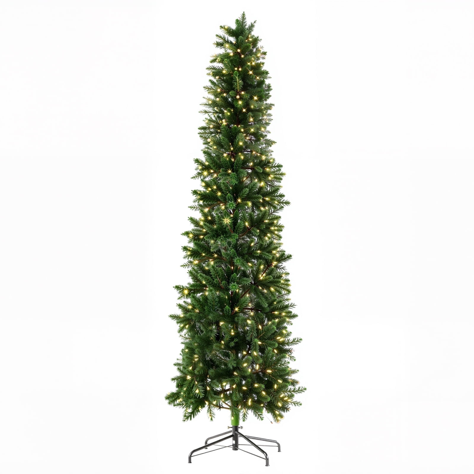 JIOABL 6-Foot Pre-Lit Fraser Fir Pencil Christmas Tree photo 3