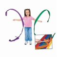 thumbnail image 4 of FUTUREORYY 4pcs Dance Ribbon Streamers for Baton Twirling in Red and Green with Brocade 4m Length, 4 of 5