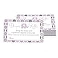 thumbnail image 3 of Purple Elephant Diaper Raffle Tickets - 25 Pack - Fun Baby Shower Games for Girls - Diaper Raffle Invitation Insert Cards for Prizes, 3 of 4