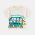 thumbnail image 2 of Boys Graphic Tees Round Neck Print Youth Comfortable School Tops Casual, 2 of 3