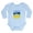 Sky Blue, variant on CafePress - Pray For Ukraine Body Suit - Long Sleeve Cotton Baby Bodysuit