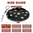 thumbnail image 2 of Almohadilla térmica para gatos GOLOPET, redonda, impermeable, 40 cm, 110 V, 2 of 9