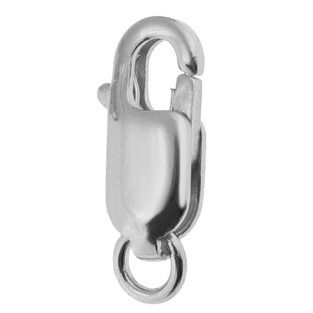 Lvero con broche de pinza de ngosta 925, dividido, joyería artesanal DIY Ptino Hugo Broche de langosta para joyería