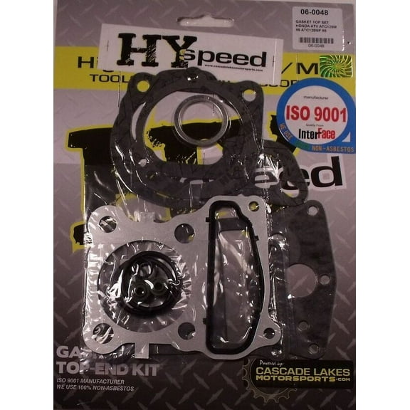 HYspeed Top End Head Gasket Kit Honda ATC125M 1985 TRX125 Fourtrax 1985-1986