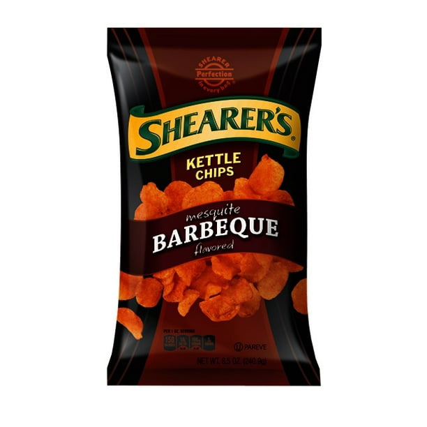 Shearer's Kettle Mesquite Barbeque Potato Chips, 1 Oz.
