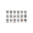 thumbnail image 2 of Set de 18 Mini Balones de la Colección Histórica Copa Mundial FIFA (1970–2026), 2 of 6
