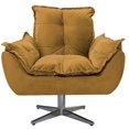 thumbnail image 1 of Sillón Odette B base de metal - Mostaza WEIK Odette, 1 of 5
