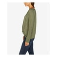 thumbnail image 2 of Sanctuary Clothing Womens Side Twist Front Basic T-Shirt, Green, X-Small, 2 of 4
