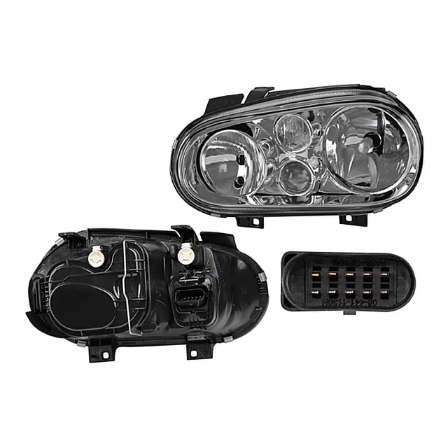 Faro Golf 2000 A 2007 Volkswagen Izq C/Base C/Faro Niebla DEPO .