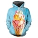 thumbnail image 3 of Sudadera con capucha con estampado 3D de helado de comida para hombre, ropa de primavera y otoño, sudadera de manga larga, sudadera con capucha de calle de talla grande, 3 of 5