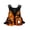 Orange, variant on c Water Sports Fly Fishing Vest Jacket with Multiple Pockets and Bottle Holder