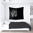 thumbnail image 1 of Wall Tapestry- Tiger Art- Made In the usa, 1 of 3