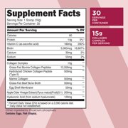 TransformHQ Beauty Collagen (30 Servings) Unflavored - Hair, Skin, Nails Formula