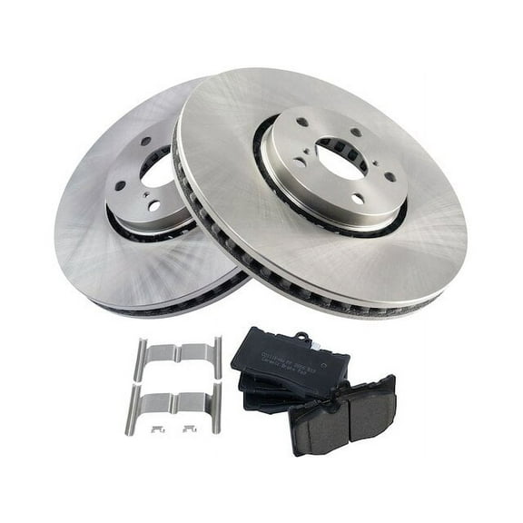 Front Brake Pad and Rotor Kit - Compatible with 2006 - 2011 IS350 2007 2008 2009 2010