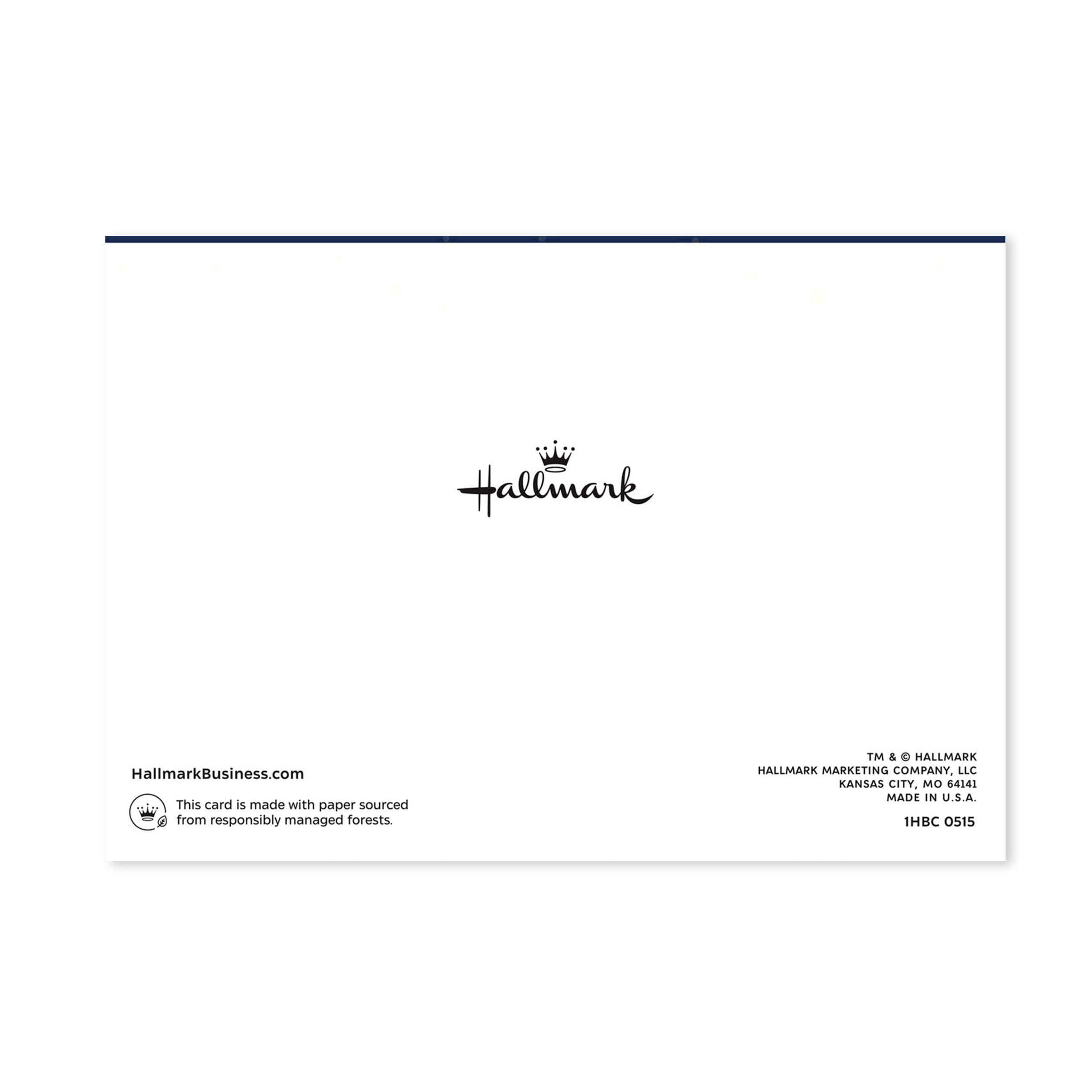 Hallmark Business Bulk Happy New Year Appreciation Cards (New Year Wish), 25 Pack