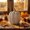 A, variant on Cream Embossed Ceramic Pumpkin Set - Two Textured Decorative Pumpkins for Elegant Table Centerpieces, Distressed Finish for Warm Home Décor, Perfect for Autumn and Fall-Themed Displays