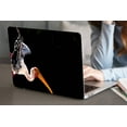 thumbnail image 3 of KSK KAISHEK Only Compatible New MacBook Air 13" Case 2022 2021 2020 2019 2018 Rel. Model A1932/A2179/A2337 m1, Plastic Hard Case + Black Keyboard Cover, Feather Series 0113, 3 of 5