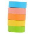 thumbnail image 5 of Mobutofu 5 Rolls Colored Washi Tapes Assorted Color Square Shape for Craft Projects Diy Fresh Style Decorative Stickers, 5 of 8