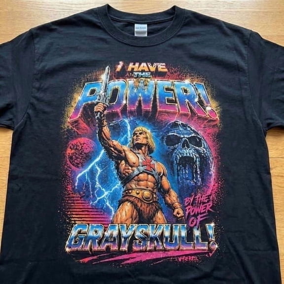 HeMan I Have The Power Tee | Vintage 80s Cartoon of the Universe Shirt