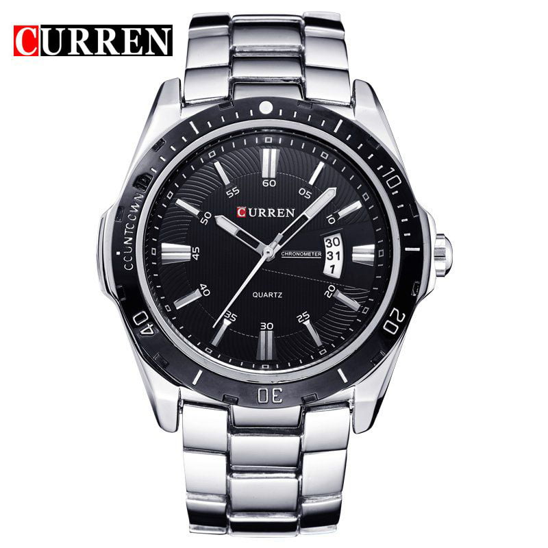 Details about   CURREN Fashion Date Quartz Men Watches Top Brand Luxury Male Clock Chronograph S