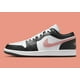 thumbnail image 2 of N I-K-E A i r-Jor-dan 1 Low White Black Rust Pink 553558-165 Men's Shoes NEW, 2 of 6